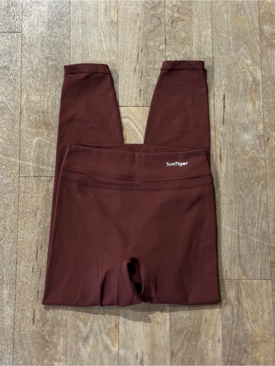 Alphalete Pants - TomTiger Brown Activewear Leggings Highwaisted Size Small